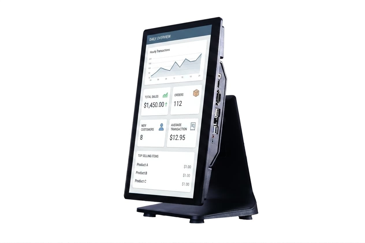PosTürk H-1560 Dokunmatik POS PC i5 8GB 256GB SSD FHD İşletim Sistemi Yok 4