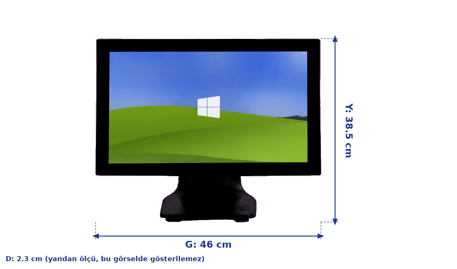PosTürk TX-1850M 18.5'' Dokunmatik POS Bilgisayar i5 8GB 128GB SSD